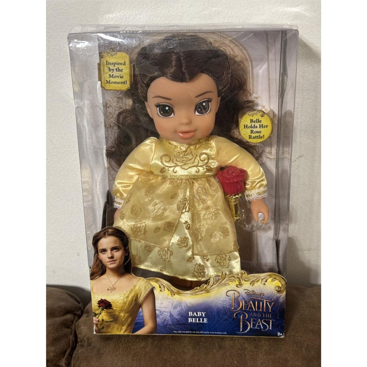 Disney Princess Beauty and The Beast Live Action Baby Belle Doll Bent Box