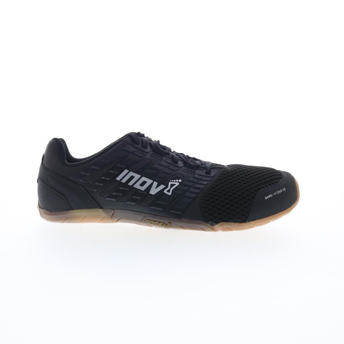 Inov-8 Bare-xf 210 V2 000643-BKGU Womens Black Athletic Cross Training Shoes