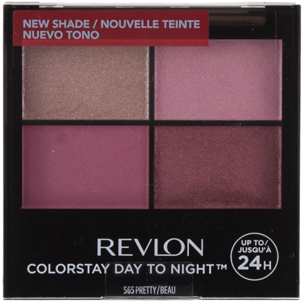 6 Pack Revlon Colorstay Day To Night Eyeshadow Quad Pretty 0.16 oz