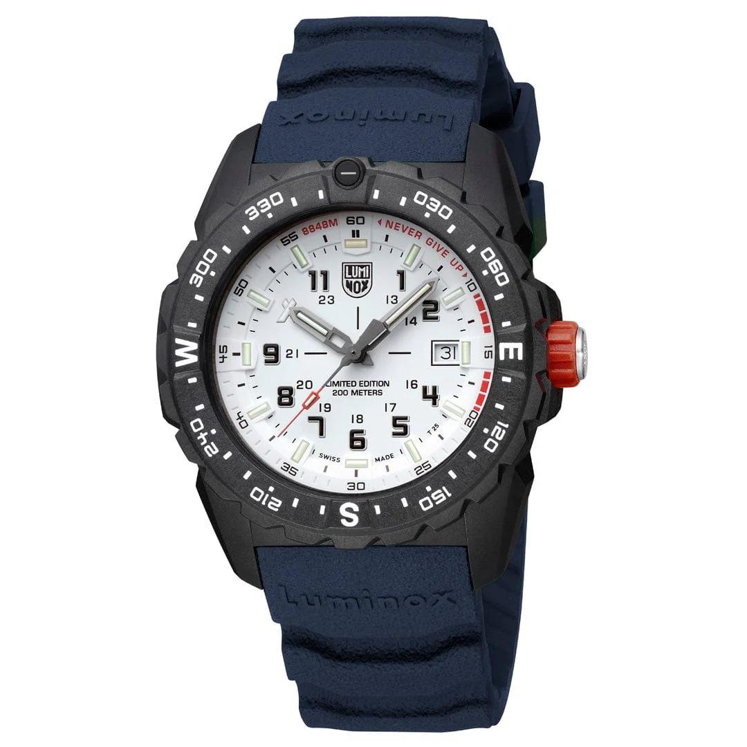 Luminox XB.3737 Bear Grylls Survival Mountain Collection Blue Rubber 43mm Watch