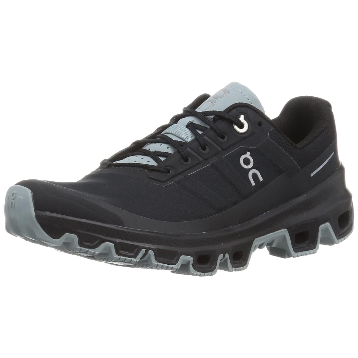 ON Running Womens Cloudventure Synthetic Textile Black Cobble