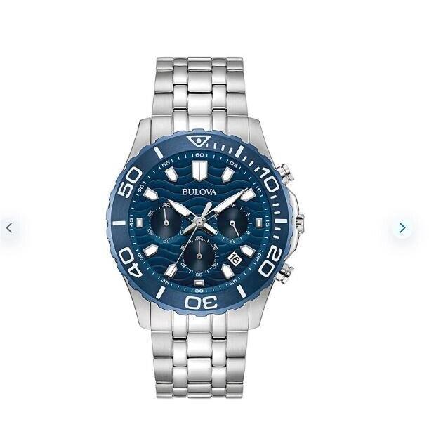 Bulova Sport Chronograph Bracelet Watch 98B435