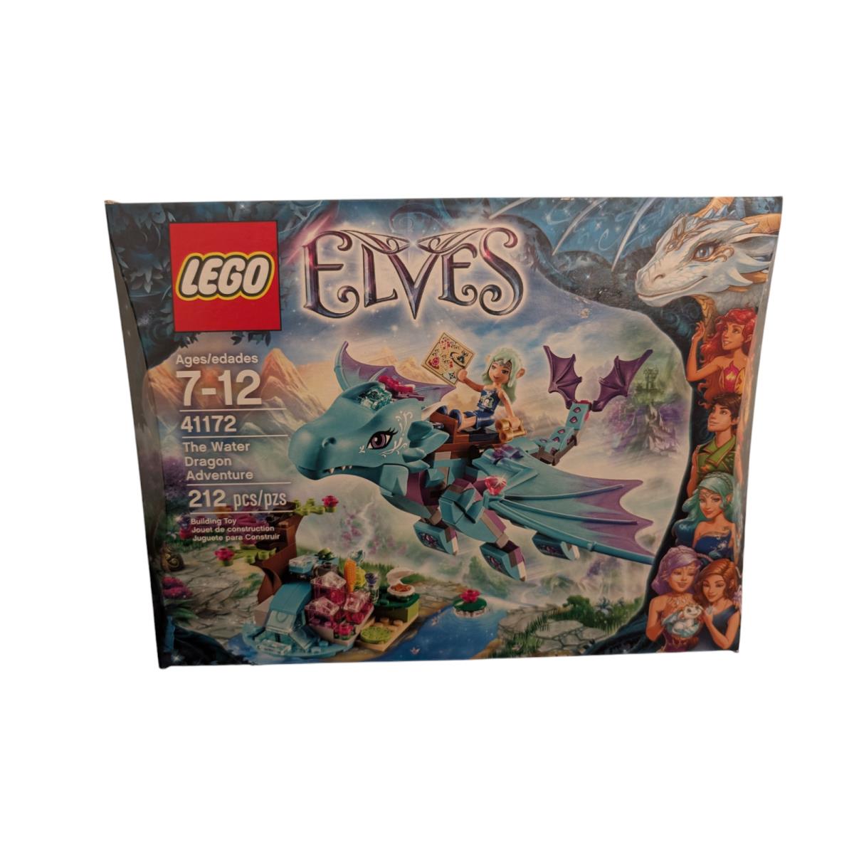Lego Elves: The Water Dragon Adventure 41172 Rare Retired