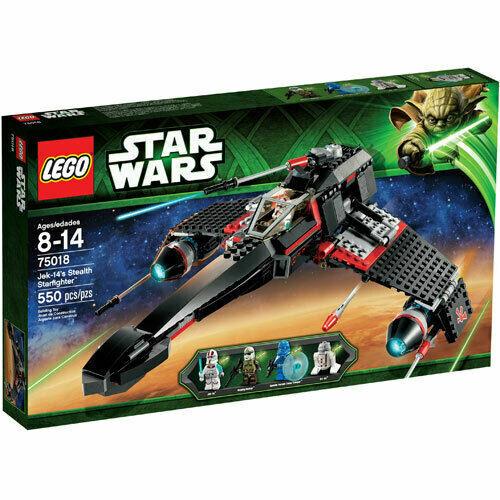 Lego Star Wars: JEK-14`s Stealth Starfighter 75018 Box