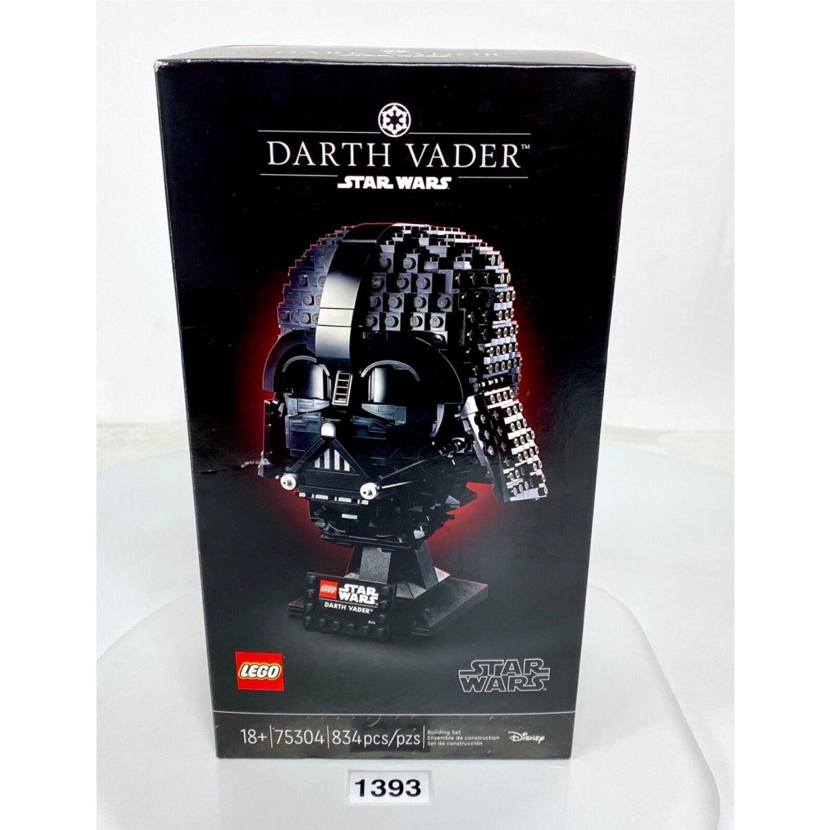 Lego 75304 Star Wars Darth Vader Helmet Collectible Building Kit 834 Pieces