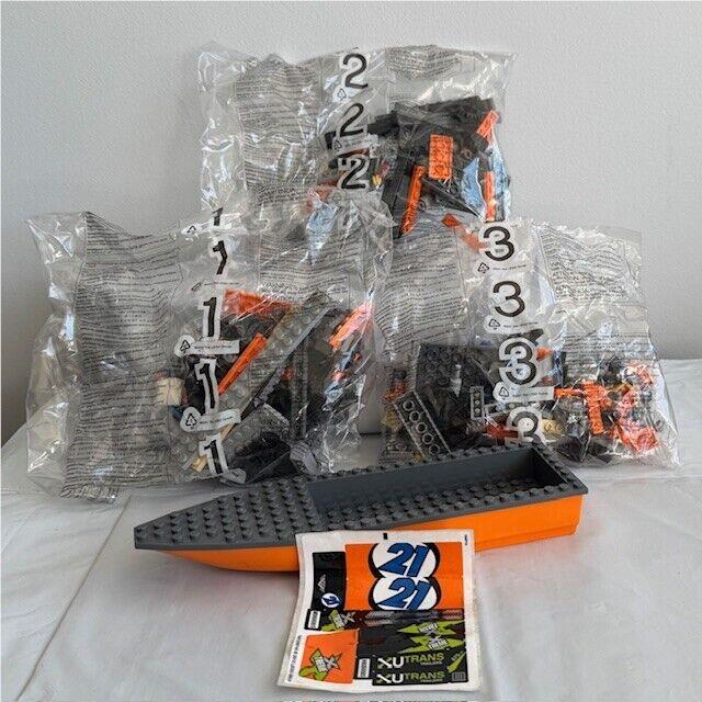 Lego City 60085 4x4 with Powerboat - Complete Set - No Box/manuals