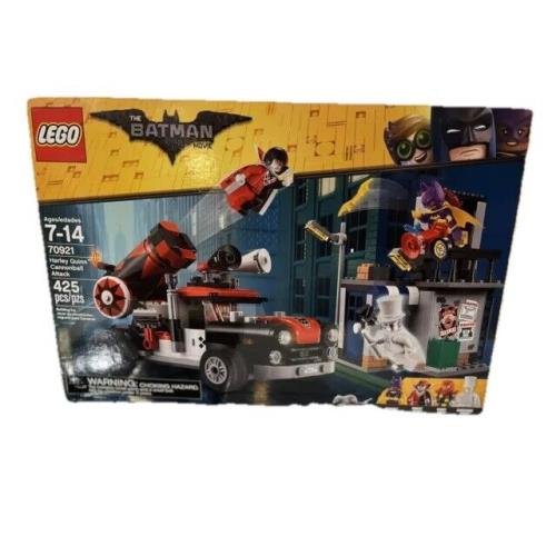Lego 70921 Lego Batman Movie Harley Quinn Cannonball Attack Retired