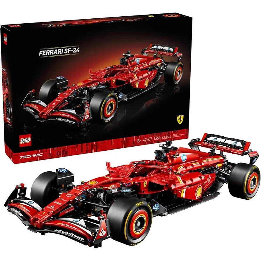 Lego Technic Ferrari 42207 Ferrari SF-24 F1 Car 2025