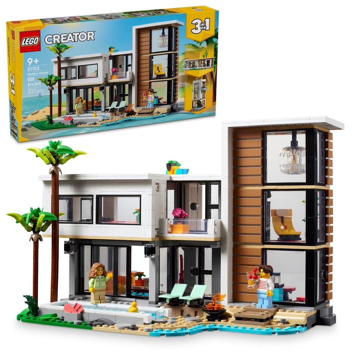 Lego Creator 3 in 1 Modern House 31153