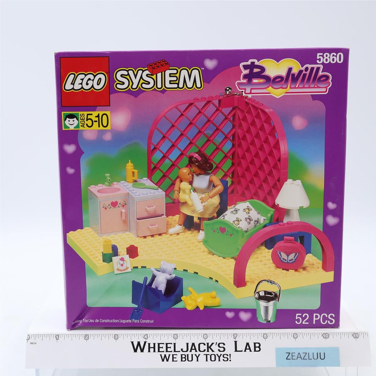 Belville Love `N Lullabies Lego System 5860 Building Set 1994 Misb