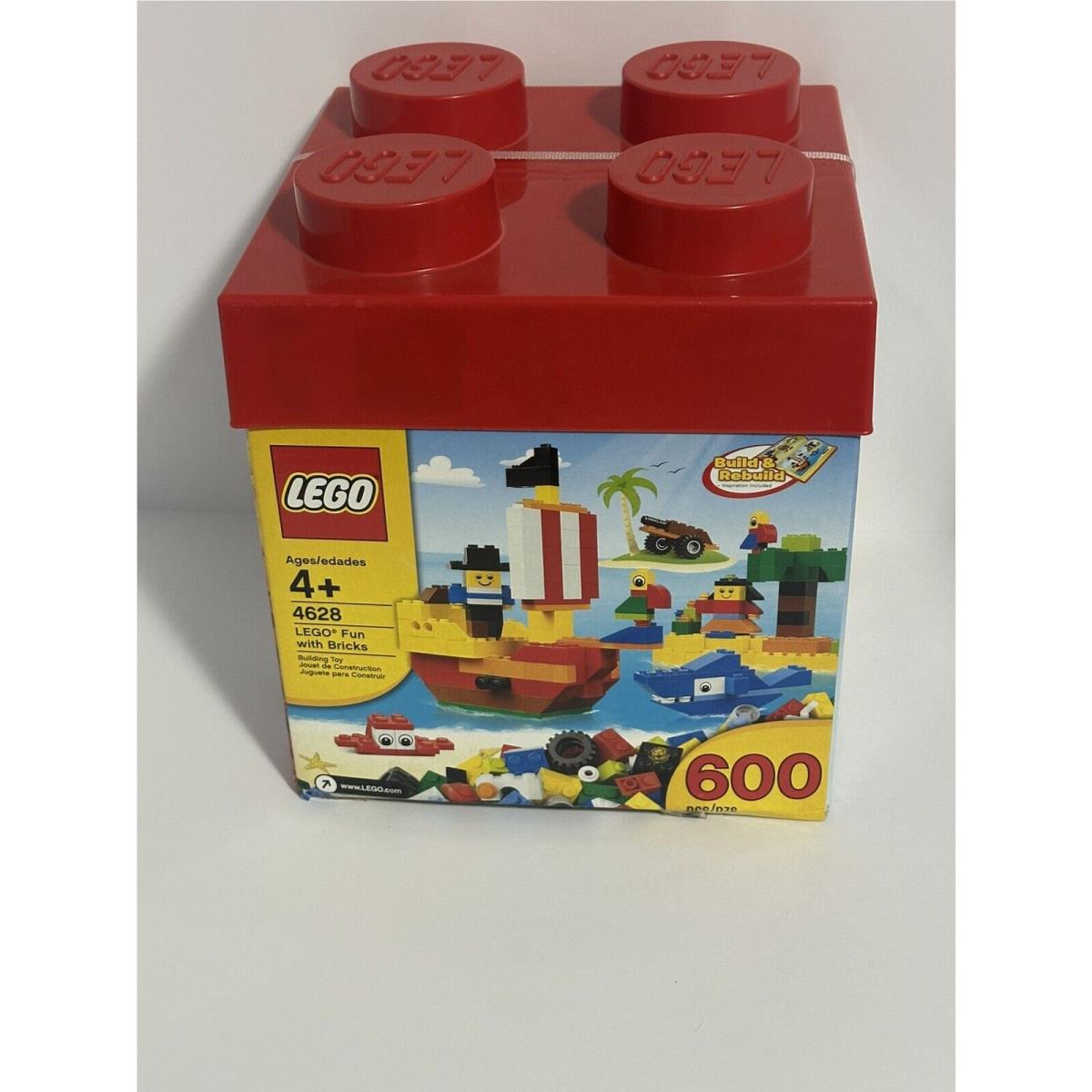Lego Creative 4628 Fun with Bricks Series 600 Pieces Same Day Ship