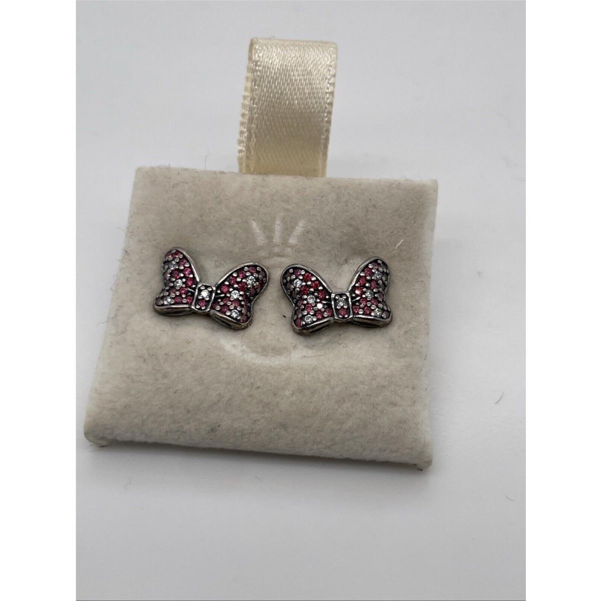 Authortic Pandora Disney Minnie Bow Studs 290578czr
