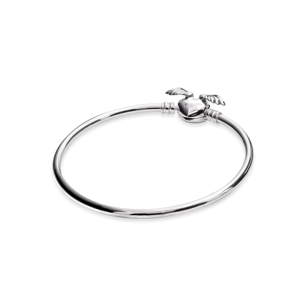 Pandora Moments Winged Heart Bangle