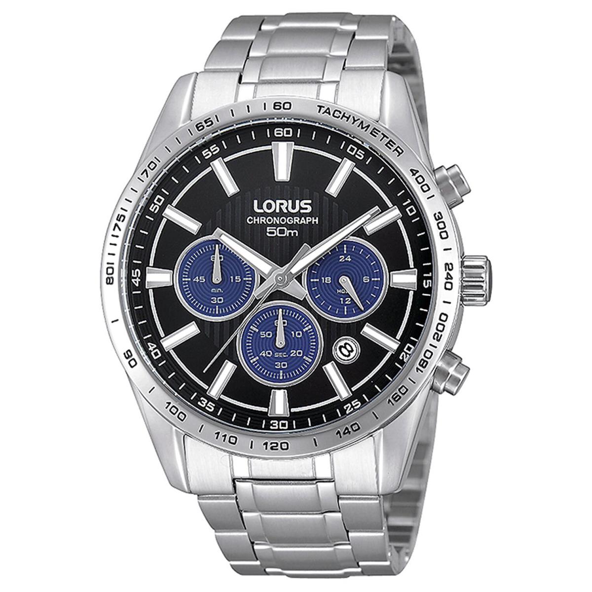 Lorus RT347DX-9 Men`s Chronograph Quartz Stainless Case 50m WR