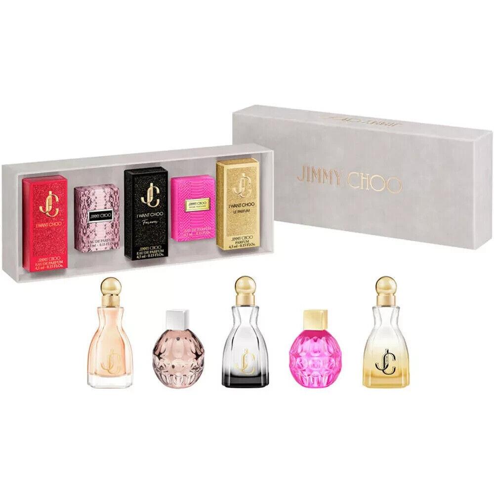 Jimmy Choo Assorted Edp Mini Set For Women 0.15oz Box