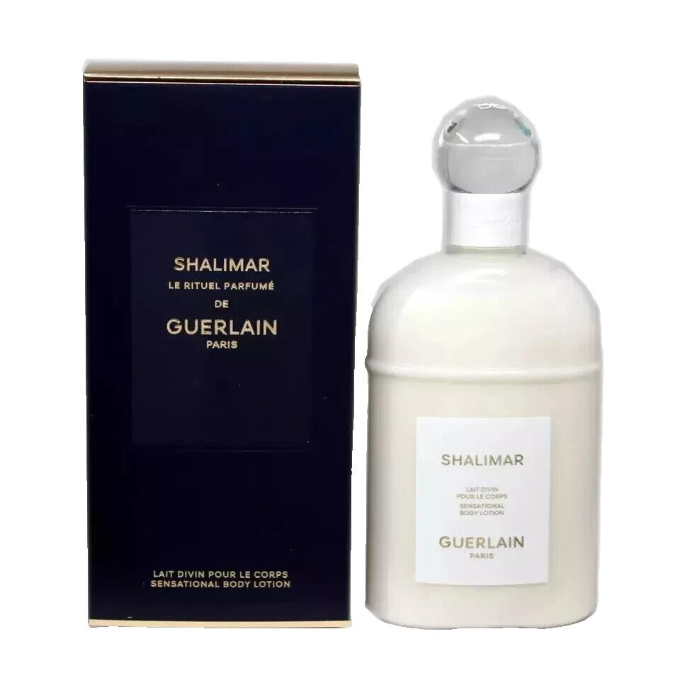 Shalimar by Guerlain 6.7 Oz. Body Lotion-sealed Box