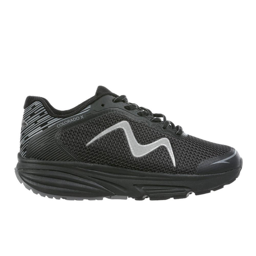 Mbt Women`s Colorado X Walking Shoe Black - 702640-257Y Black/black