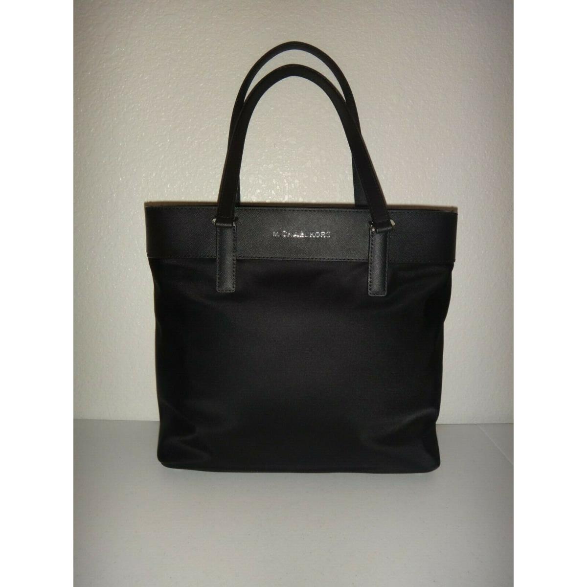 NWT Michael Kors Large Black Morgan Tote sale MK Logo Handbag Designer Shoulder Bag