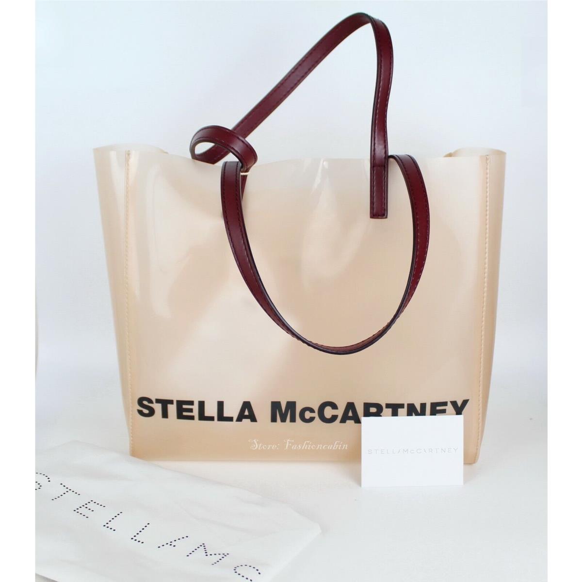 Stella Mccartney Clear Logo Tote