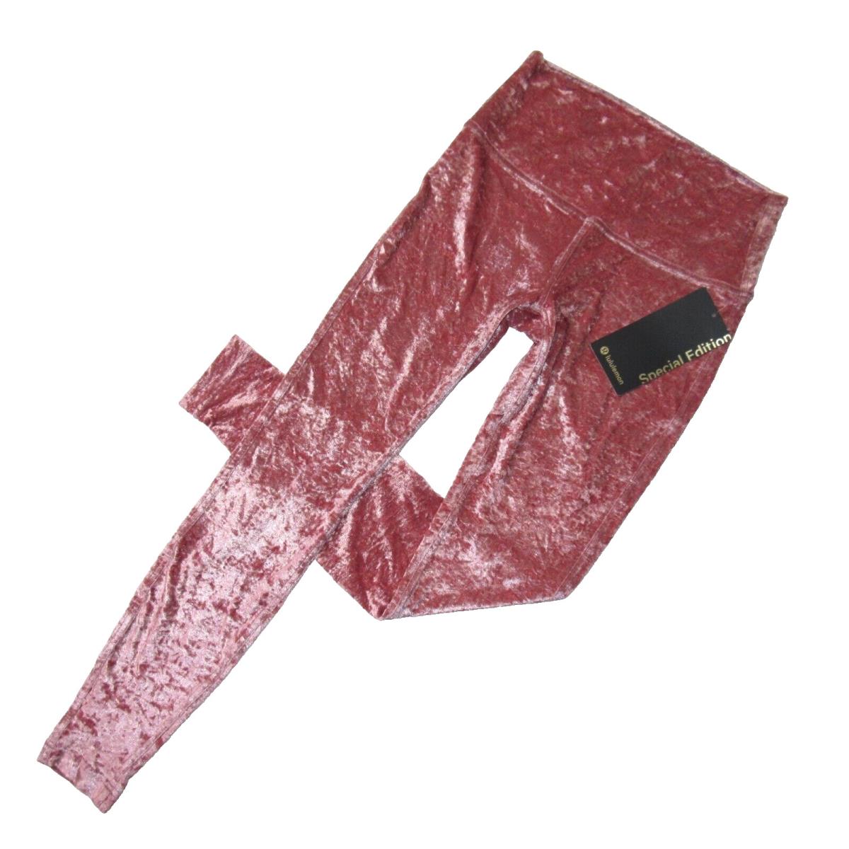 Lululemon Wunder Under Lounge High-rise Tight 28 Crushed Velvet 8