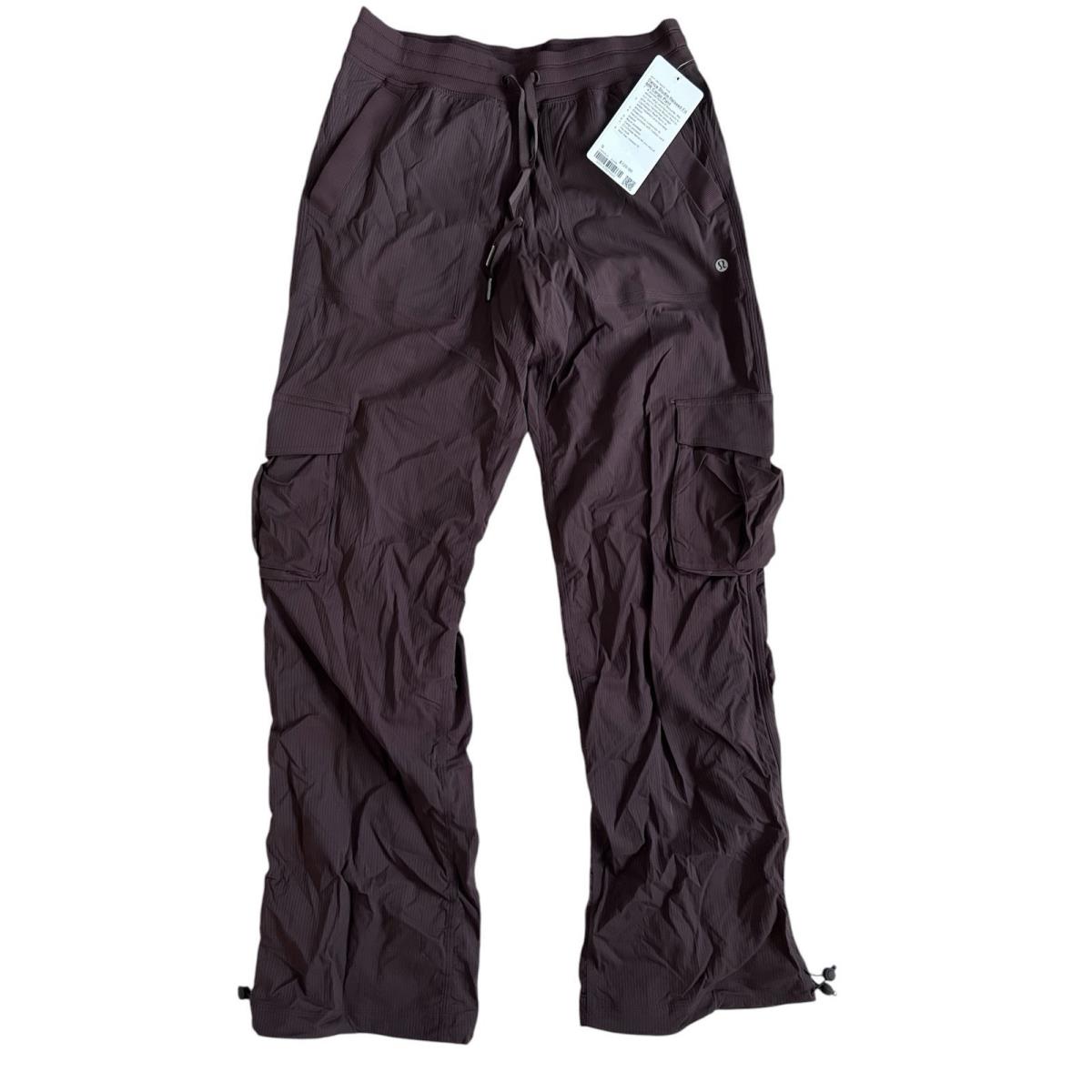 Lululemon Women`s Dance Studio Relaxed-fit Mid-rise Cargo Pant Size S Espr