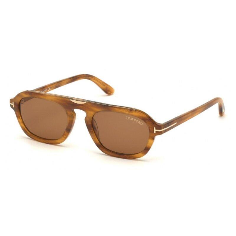 Tom Ford FT0736/S 55E Tom Ford TF736 55E Unisex Havana/brown Sunglasses