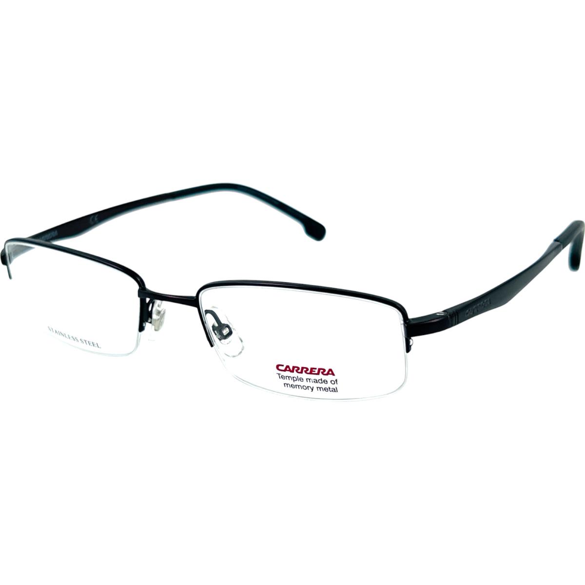 Carrera CA8860 Mens Metal Eyeglass Frame 009Q Brown 52-18 Stainless Steel