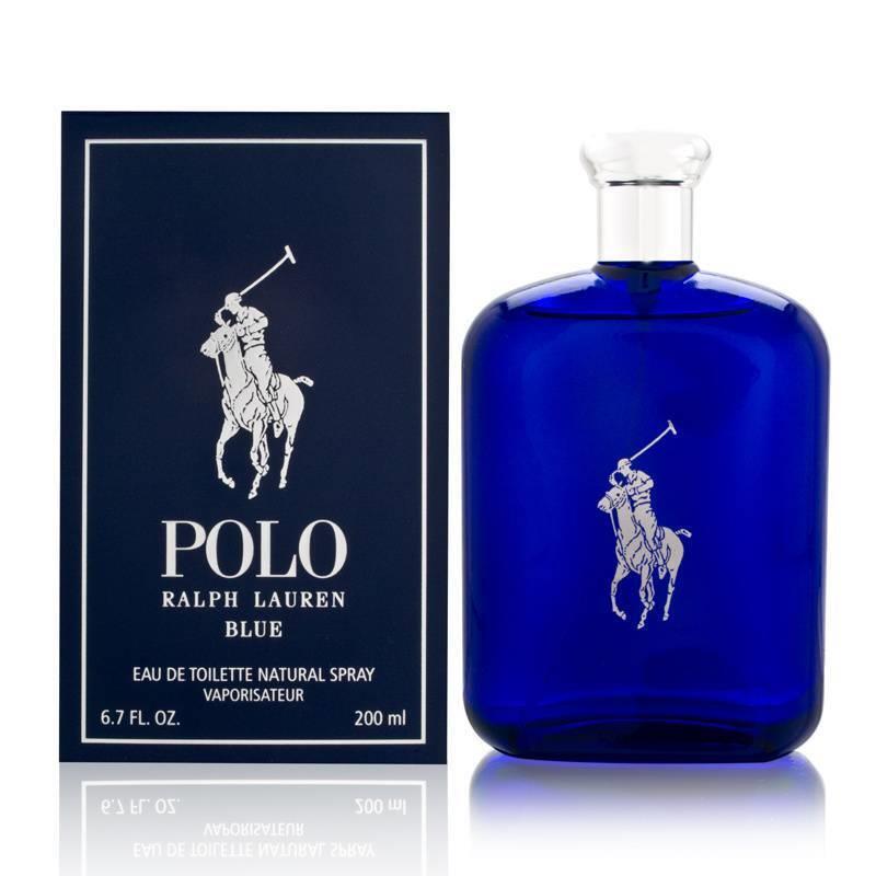 Polo Blue by Ralph Lauren For Men 6.7 oz Eau de Toilette Spray