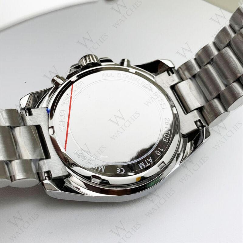 Michael Kors watch  - Silver Dial, Silver Band, Silver Bezel 4