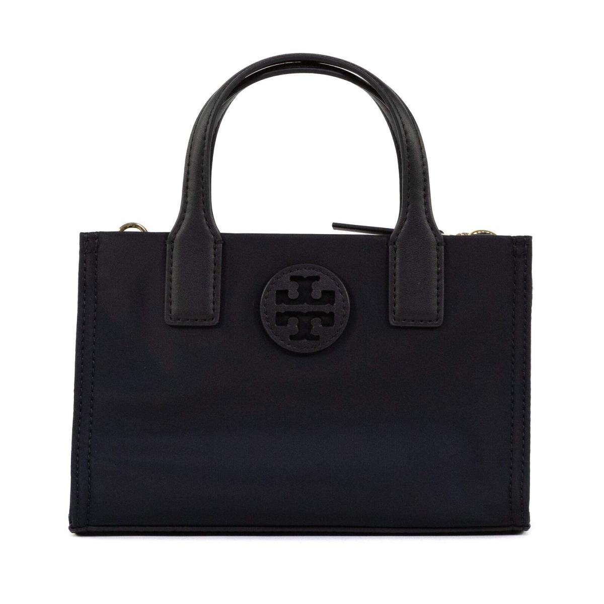 Tory Burch Ella Mini Nylon Crossbody Bag - Black