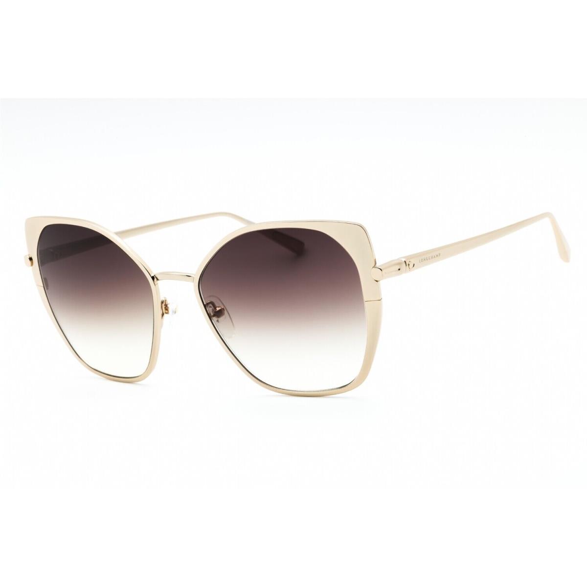 Longchamp LO175S-727-56 Sunglasses Size 56mm 140mm 18mm Gold Women