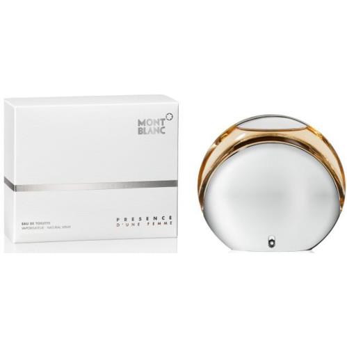 Montblanc Mont Blanc Presence D`une Femme For Women 2.5 oz Eau de Toilette Spray