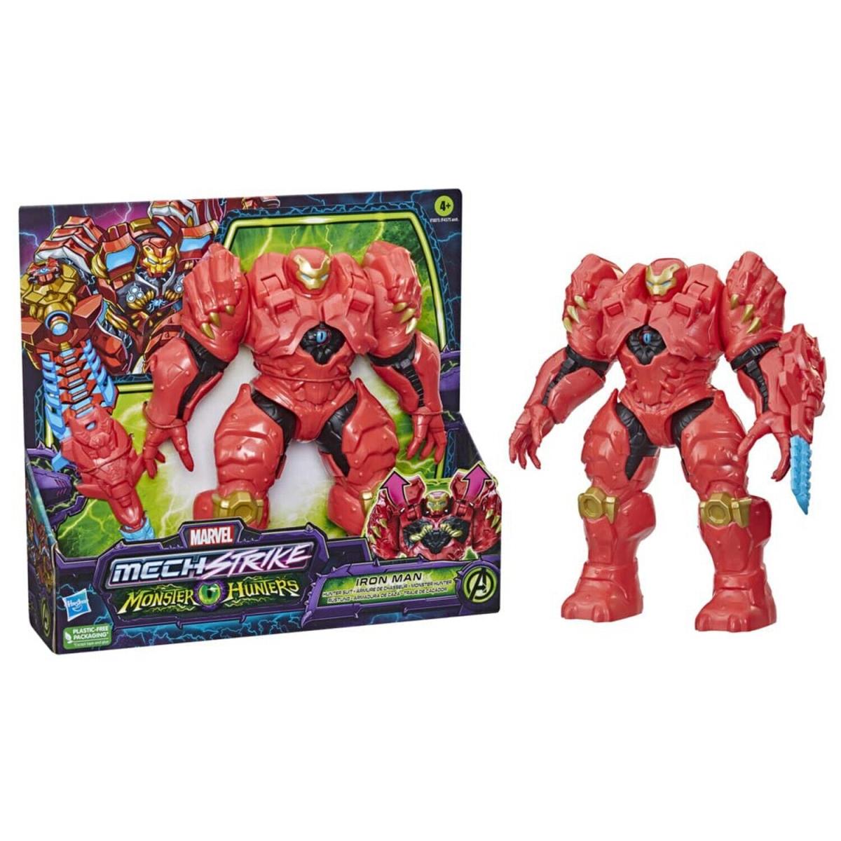 Hasbro Marvel Avengers Mech Strike Monster Hunters Hunter Suit Iron Man Toy