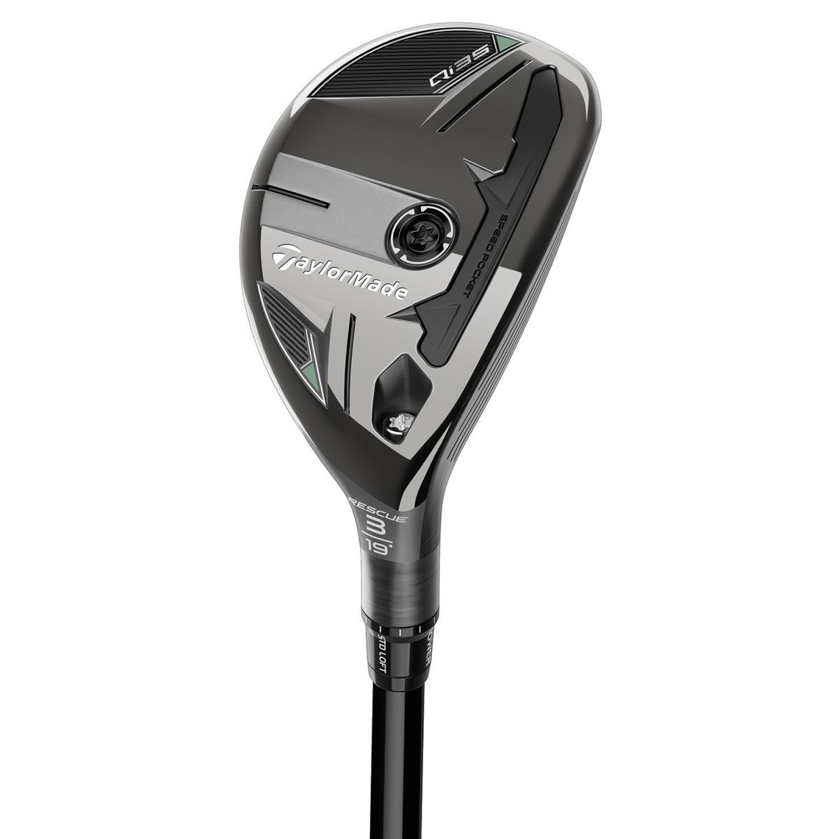 Taylormade Golf Club Qi35 Rescue 17 2H Hybrid Stiff Graphite
