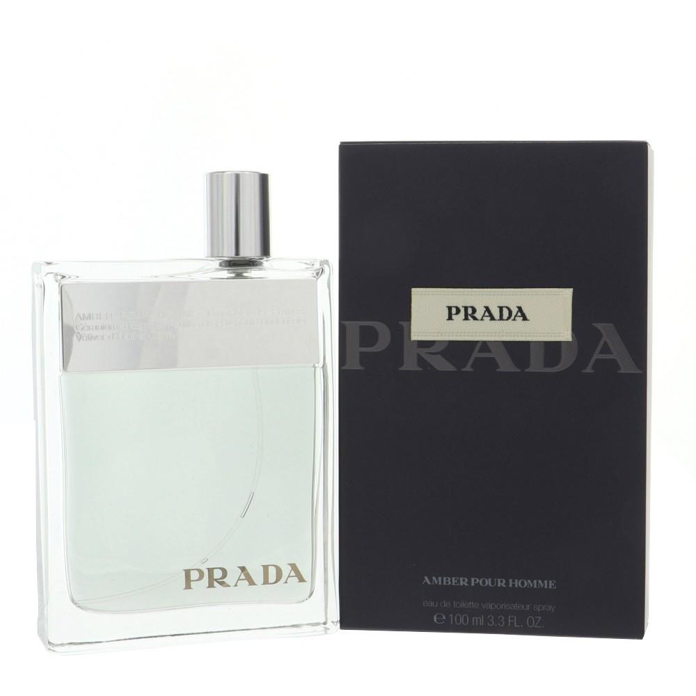Prada For Men by Prada 3.3 Oz Eau De Toilette Spray Box