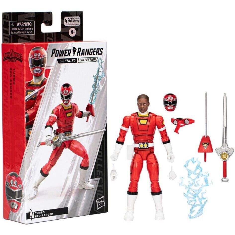 Power Rangers Lightning Collection Turbo Red Ranger Action Figure
