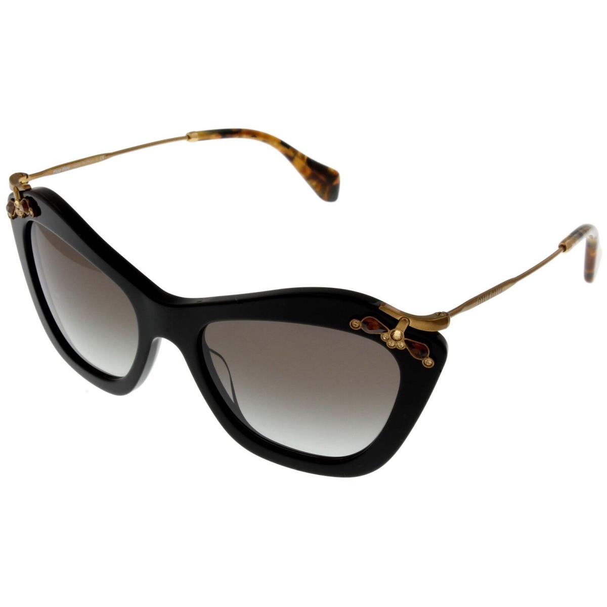 Miu Miu Sunglasses Women Black MU03PS 1ABOA7 Cateye