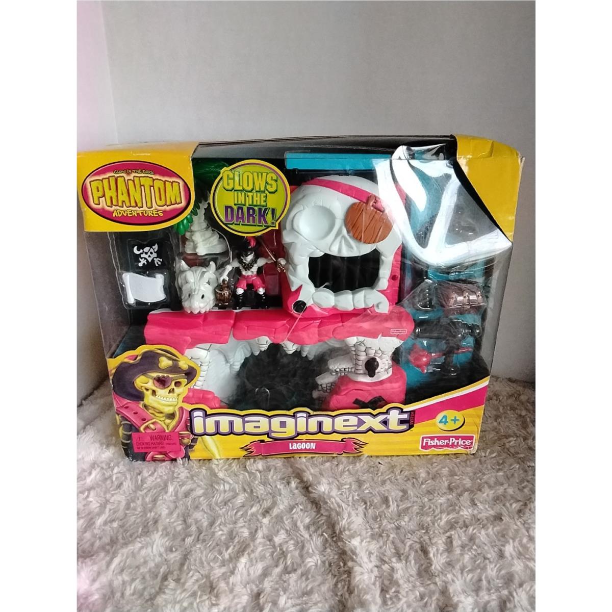 2005 Imaginext System. Lagoon. Glow In The Dark Phantom Adventures. Rare Nrfb