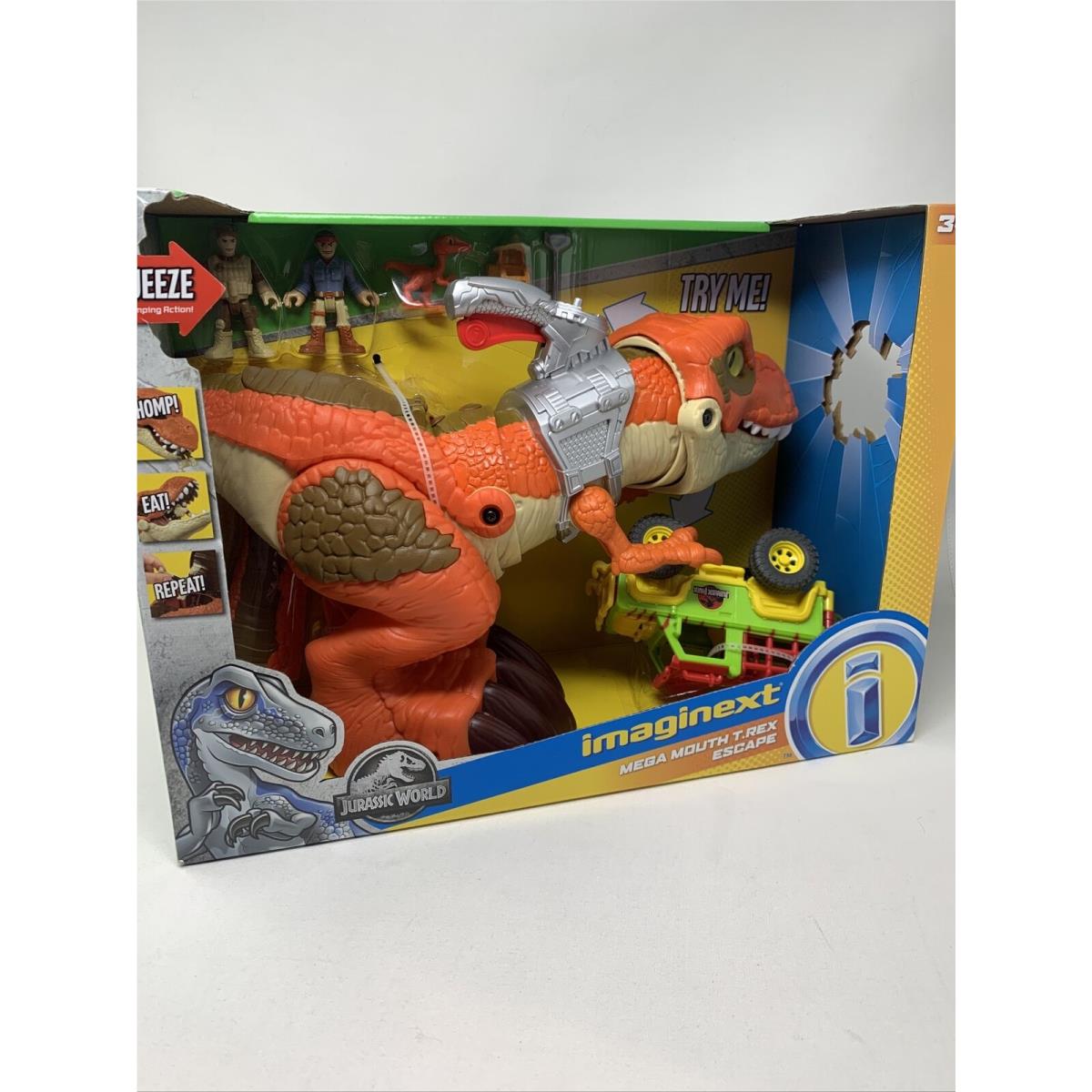 Imagine Jurassic World Mega Mouth T. Rex Escape
