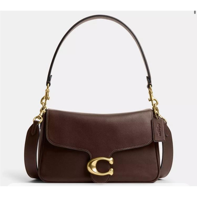 Coach Soft Tabby Leather Shoulder/hand Bag B4/maple. New