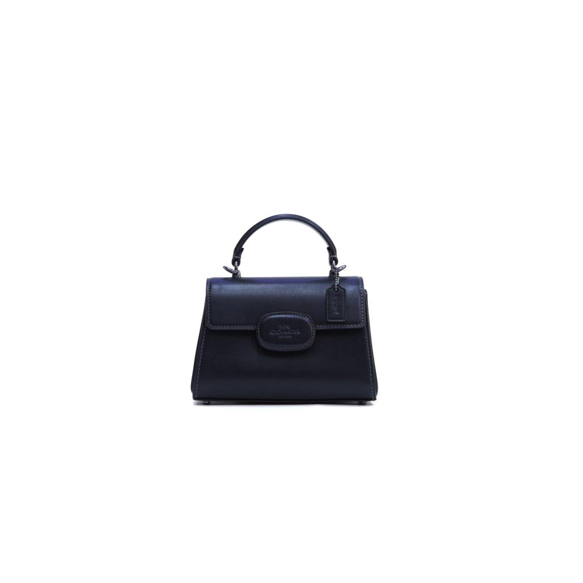 Coach Eliza Mini Top Handle Crossbody Bag - Black