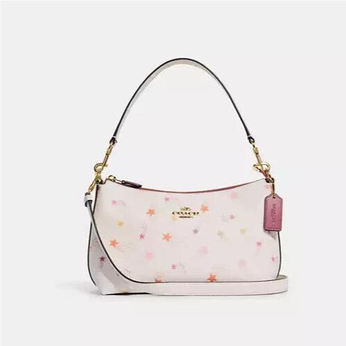 Coach Clara Shoulder Bag with Shooting Star Print