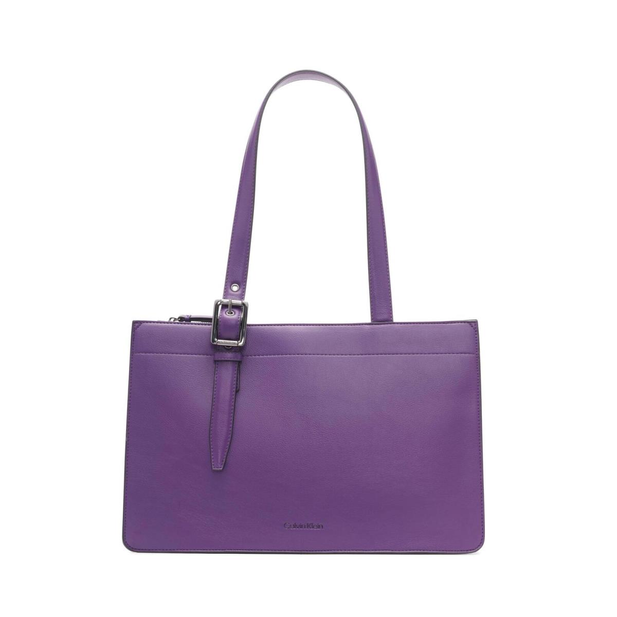 Calvin Klein Havana Novelty Organizational Tote Grape One Size