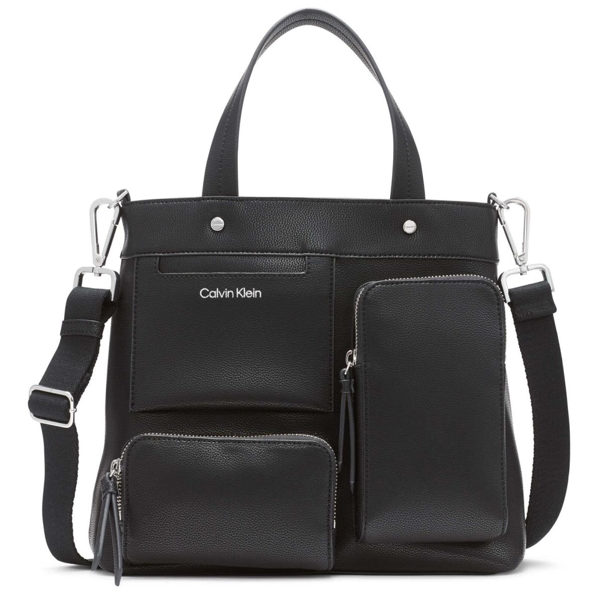 Calvin Klein Ember Organizational Backpack Black/silverone Size
