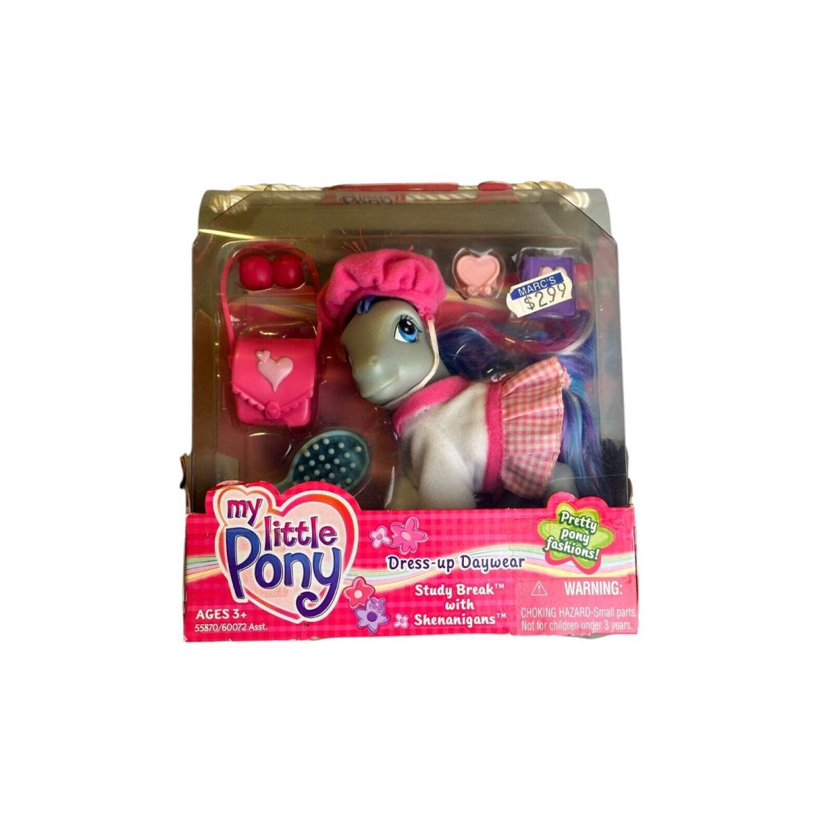 My Little Pony G3 Dress Up Daywear Shenanigans Study Break School Figure