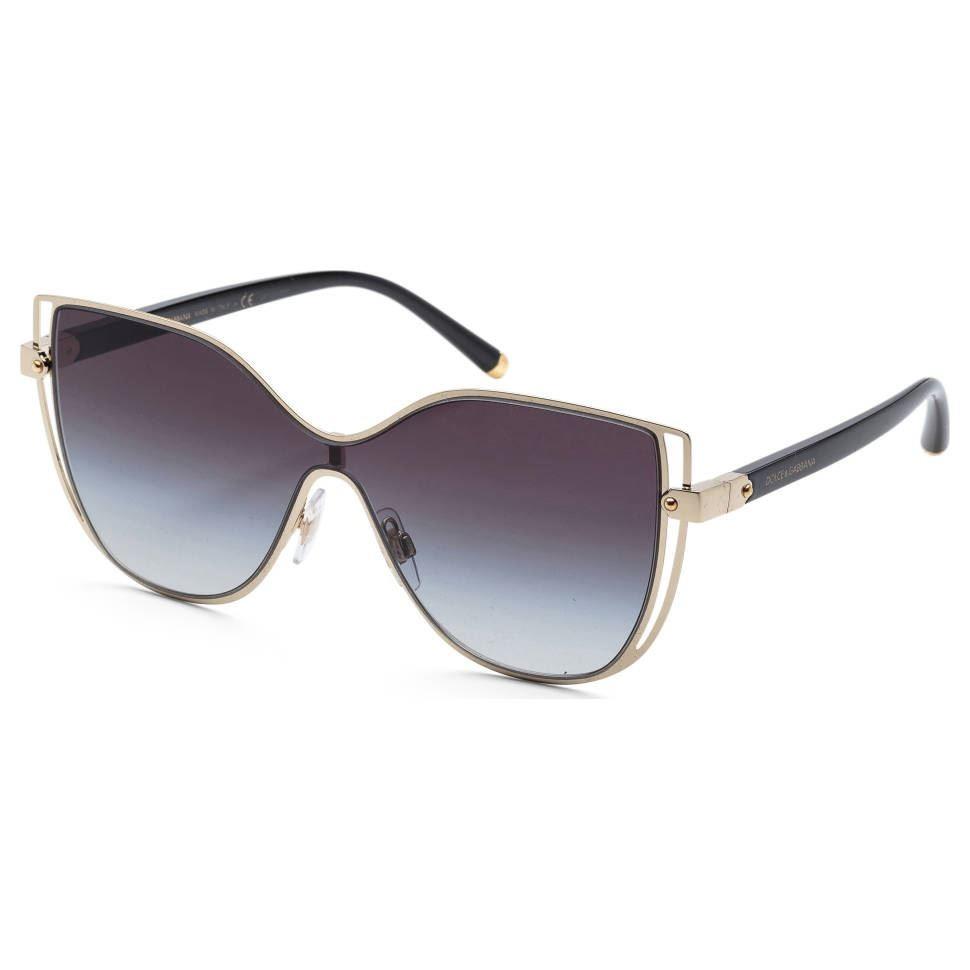 Dolce Gabbana Sunglass DG2236-02/8G 28 Gold Light Grey Square