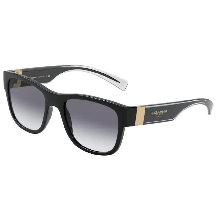 Dolce Gabbana Sunglass DG6132-675/79 54 Square Black