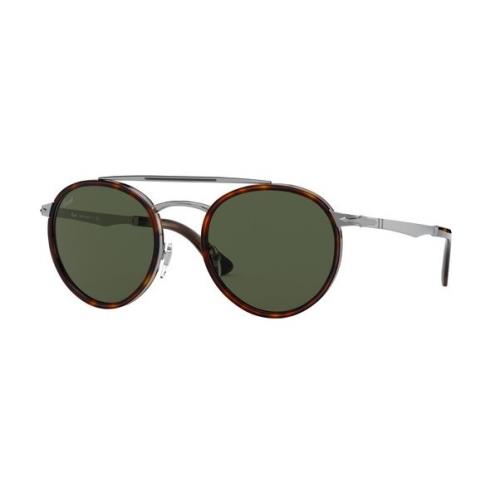 Persol PO2467S 513 31 Havana Gunmetal Green 50 mm Men`s Sunglasses