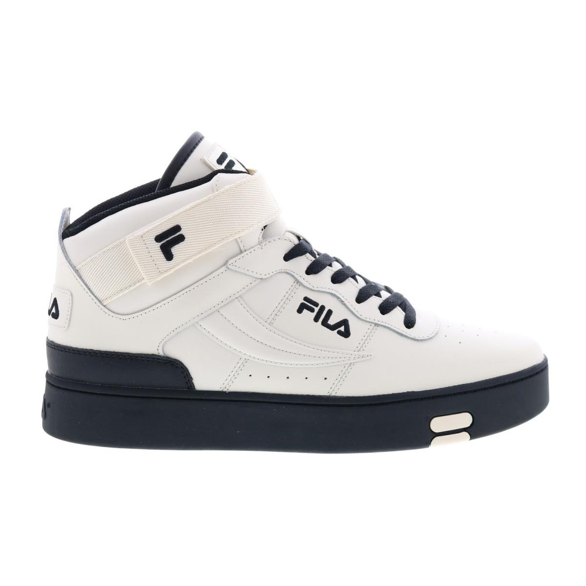 Fila V-10 Lux 1CM00881-120 Mens Beige Leather Lifestyle Sneakers Shoes 9