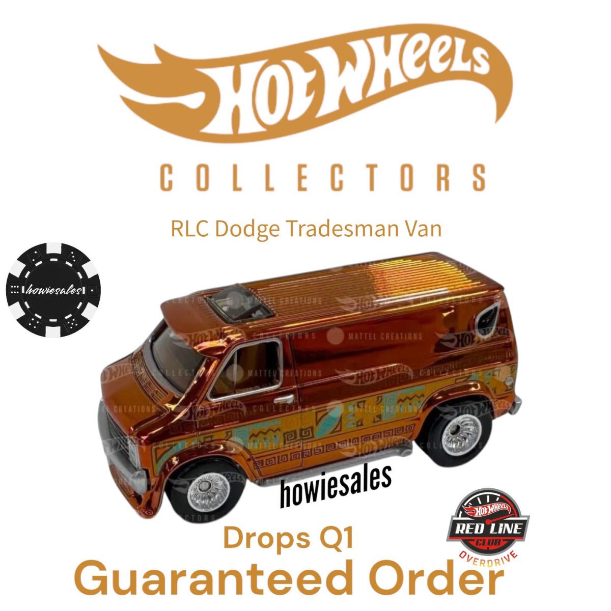 Presale Hot Wheels Rlc Dodge Tradesman Van Spectraflame Root Beer Gtd Order